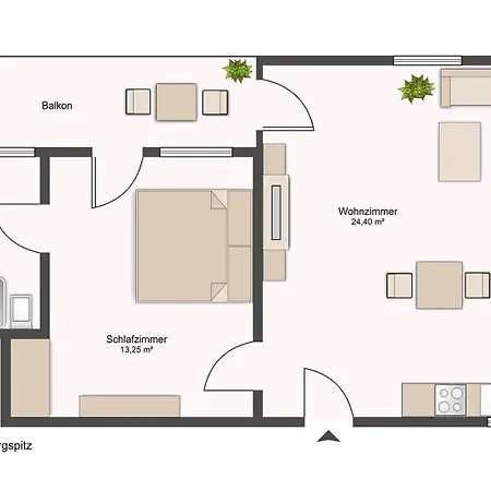 Lägenhet Bergspitz *